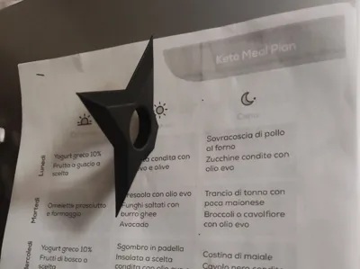Shuriken magnet