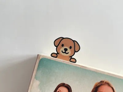 Dog Bookmark – loyal and playful