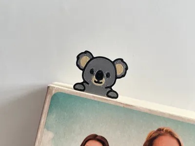 Koala Bookmark – calm and cuddly