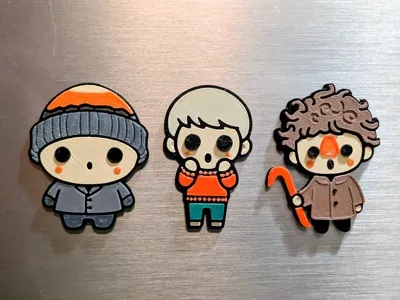 Cute Home Alone Magnets - Layered Design!