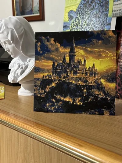 Harry Potter Hogwarts castle HueForge