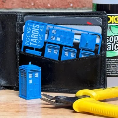 Pocket TARDIS - Kit Card - Doctor Who