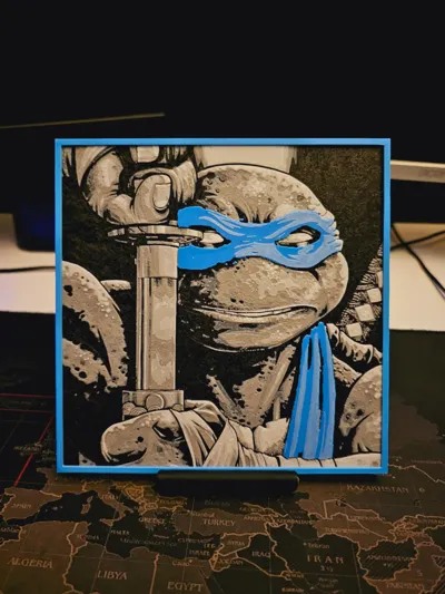 Leonardo TMNT- HueForge