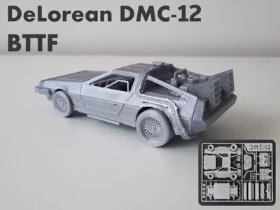 DeLorean DMC-12 (Back to the Future) - Kit card