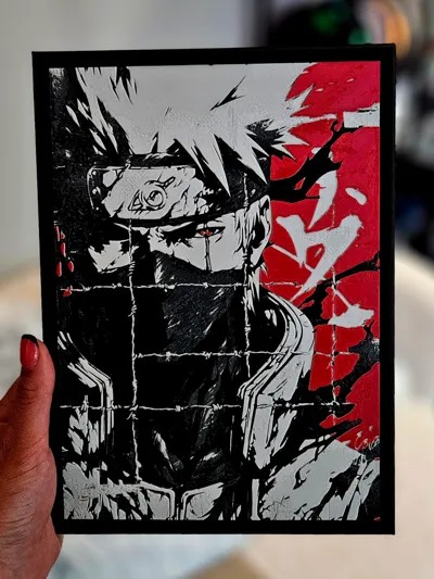 Kakashi Hatake - Naruto (Hueforge)