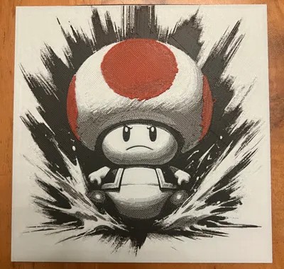 Toad from Mario