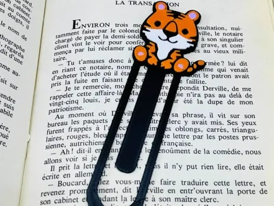 Cute Tiger Bookmark