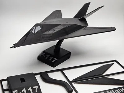 F117 Plane Kit Card