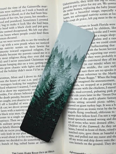 Pine forest bookmark